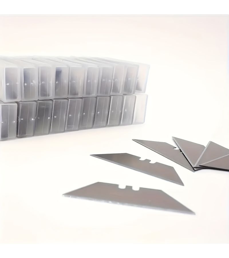 20pcs Trapezoidal Cutting Blades Metal Hand Planer Blades Replaceable Multi Tool Set No Electricity Needed - Image 2