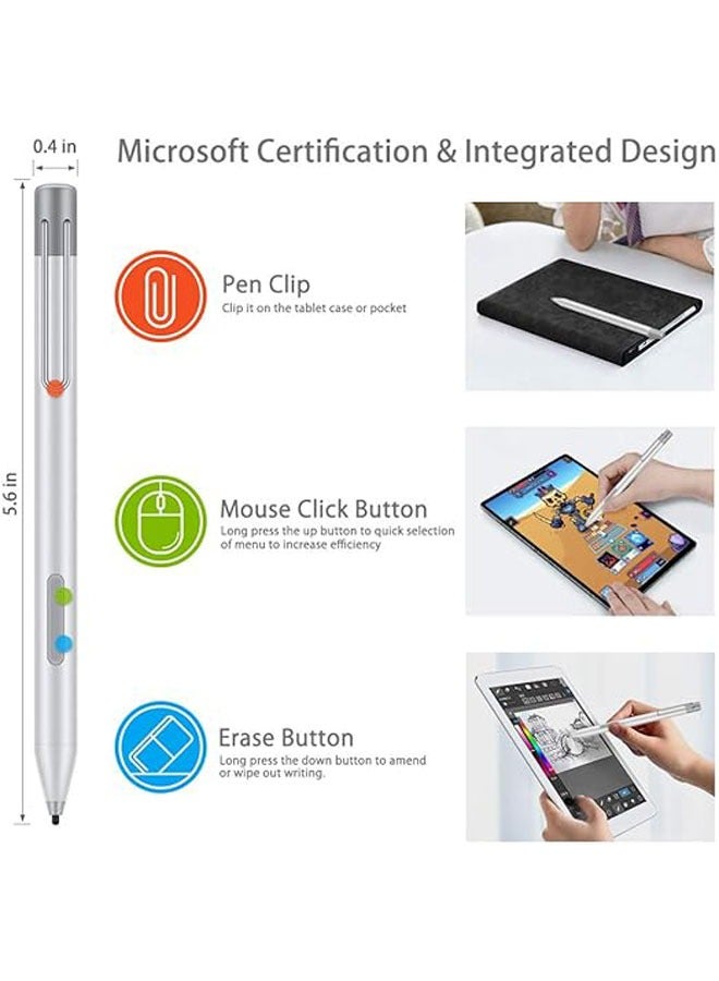 General Surface Pen is compatible with Microsoft Surface with a pressure of 4096 for Surface Pro 7/6/5/4/3, Surface Laptop, Surface Book, Surface Go 1/2 fountain pen palm aspiration tilt shadow  - Image 3