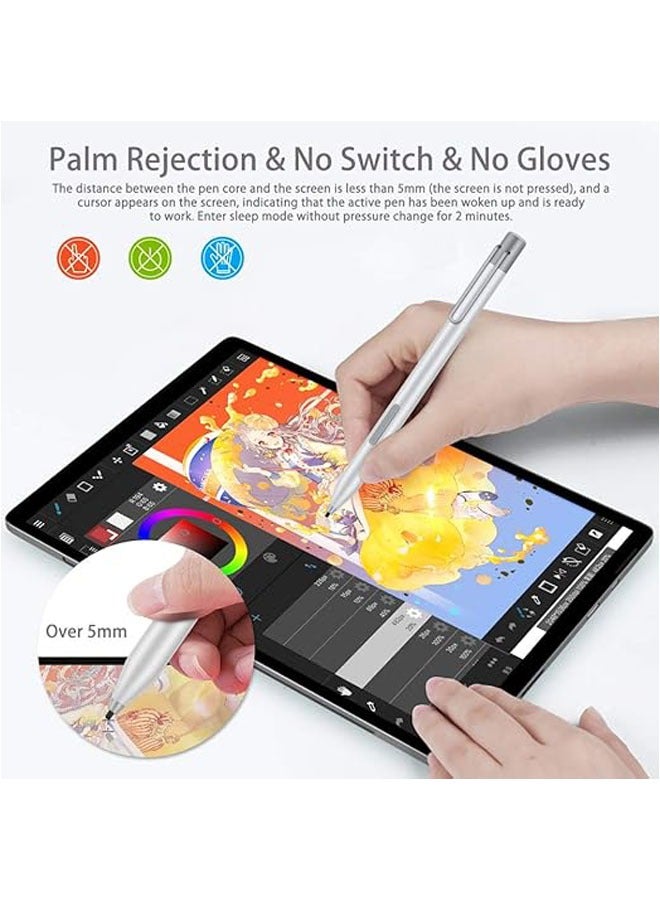 General Surface Pen is compatible with Microsoft Surface with a pressure of 4096 for Surface Pro 7/6/5/4/3, Surface Laptop, Surface Book, Surface Go 1/2 fountain pen palm aspiration tilt shadow  - Image 4
