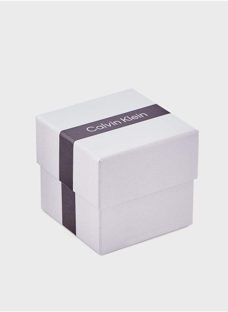 CALVIN KLEIN - Ck Metallic Waves  Ring - Image 1