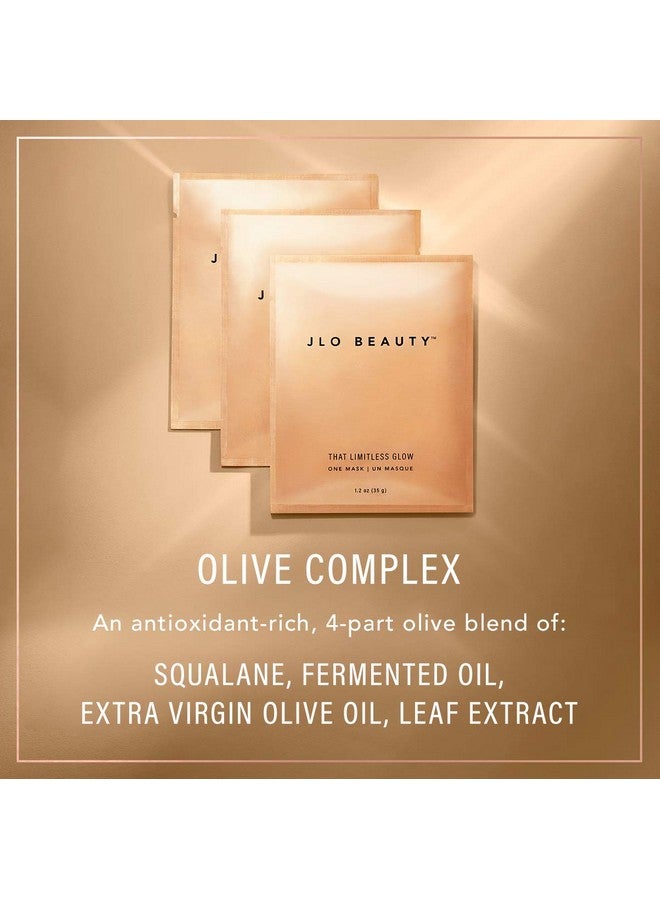JLO BEAUTY That Limitless Glow Face Mask, 3 Pack - Image 3