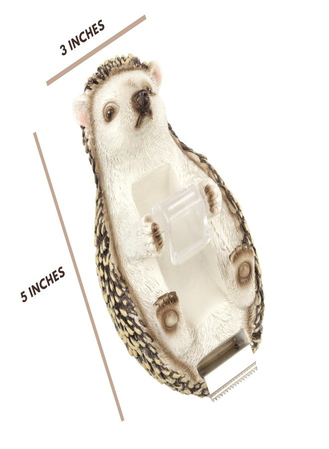 Needzo Hedgehog Tape Dispenser, Office Desk Accessory, 5"x3"x3.75" - Image 5