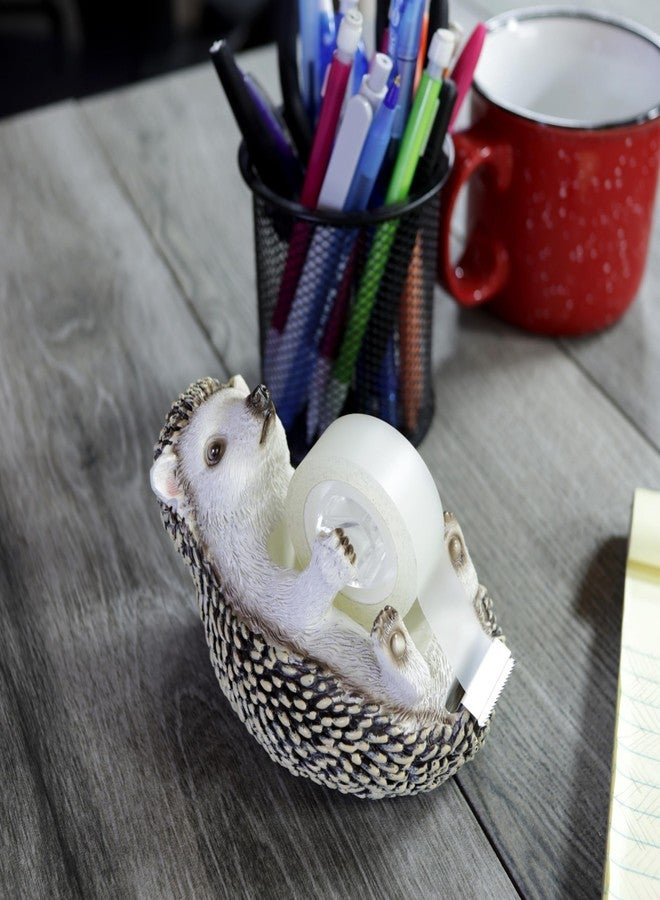 Needzo Hedgehog Tape Dispenser, Office Desk Accessory, 5"x3"x3.75" - Image 3