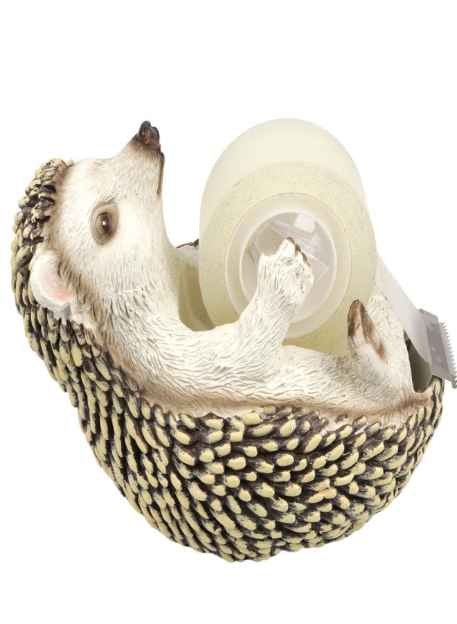 Needzo Hedgehog Tape Dispenser, Office Desk Accessory, 5"x3"x3.75" - Image 1