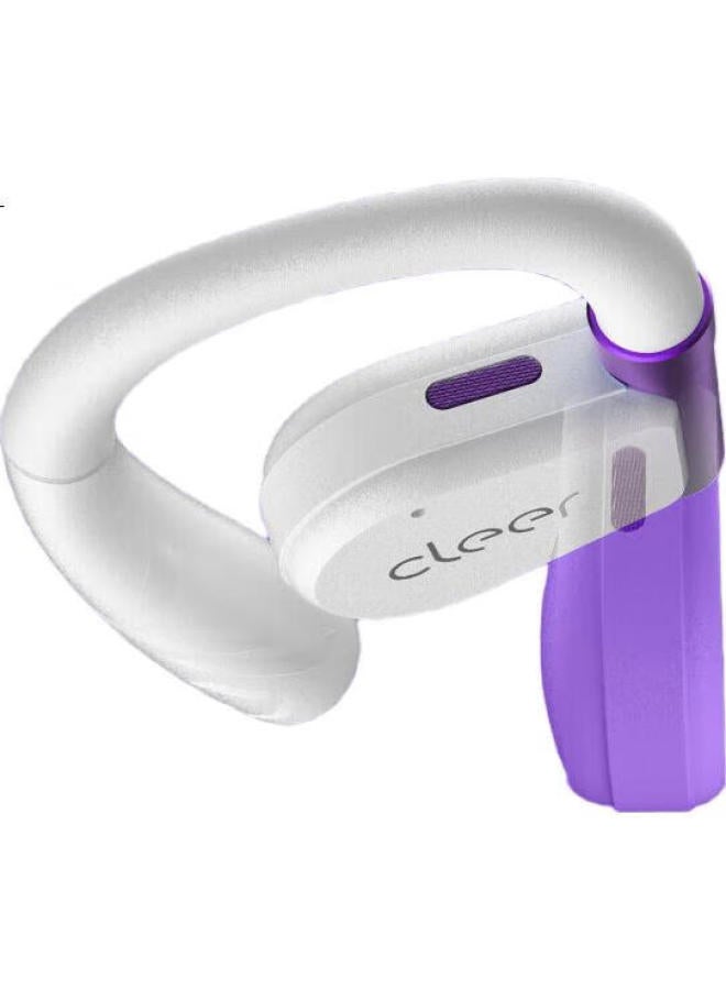 Cleer Arc2 Generation Non-In Open-Ear Headphones, Ear-Hook Style, Low Latency, Smart Wireless Bluetooth Earphones, Gift, Compatible With Huawei, Apple, Xiaomi, Moonlight Purple - Image 1
