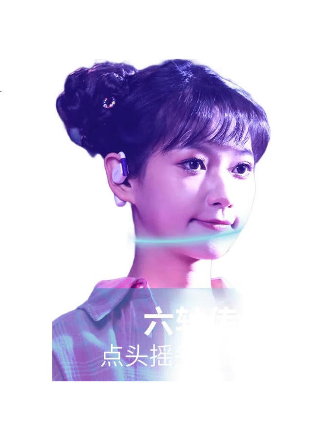 Cleer Arc2 Generation Non-In Open-Ear Headphones, Ear-Hook Style, Low Latency, Smart Wireless Bluetooth Earphones, Gift, Compatible With Huawei, Apple, Xiaomi, Moonlight Purple - Image 3