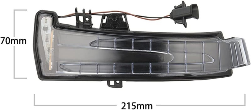 QASULER Car Rear View Mirror Turn Signal Light Indicator - Image 2