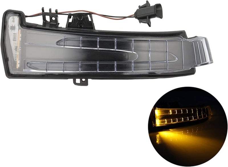 QASULER Car Rear View Mirror Turn Signal Light Indicator - Image 4