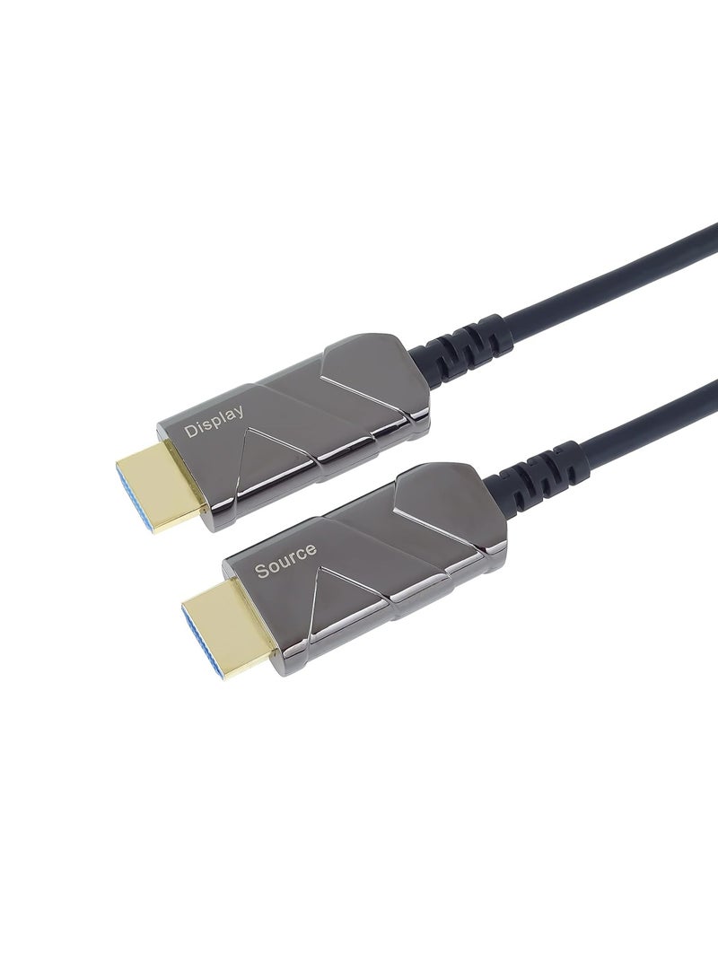 Original Premium 8K Active Fiber Optic HDMI 2.1 Cable – Ultra High Speed 48Gbps, 8K@60Hz, 4K@120Hz, eARC, 3D, Gold Plated – 15m - Image 1