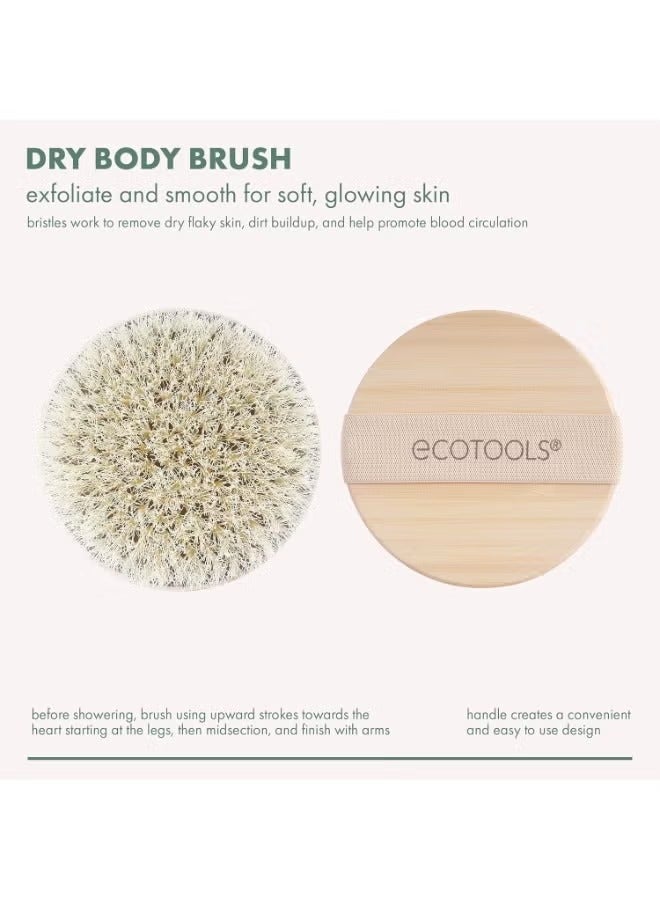 إيكوتولز فرشاة الجسم الجافة من إيكوتولز لإزالة السموم وتنعيم البشرة - Image 4