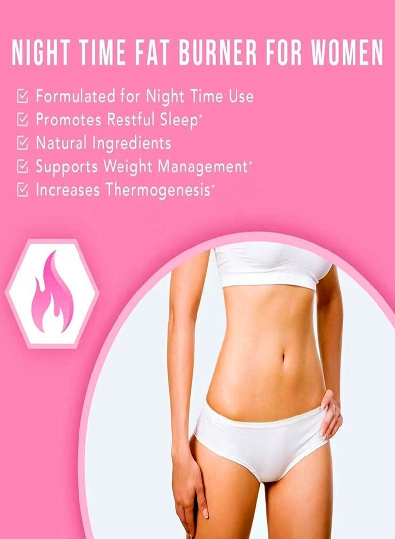 Ocean Nighttime Fat Burning Supplement Contains White Kidney Bean Extract  60 Capsules - Image 5