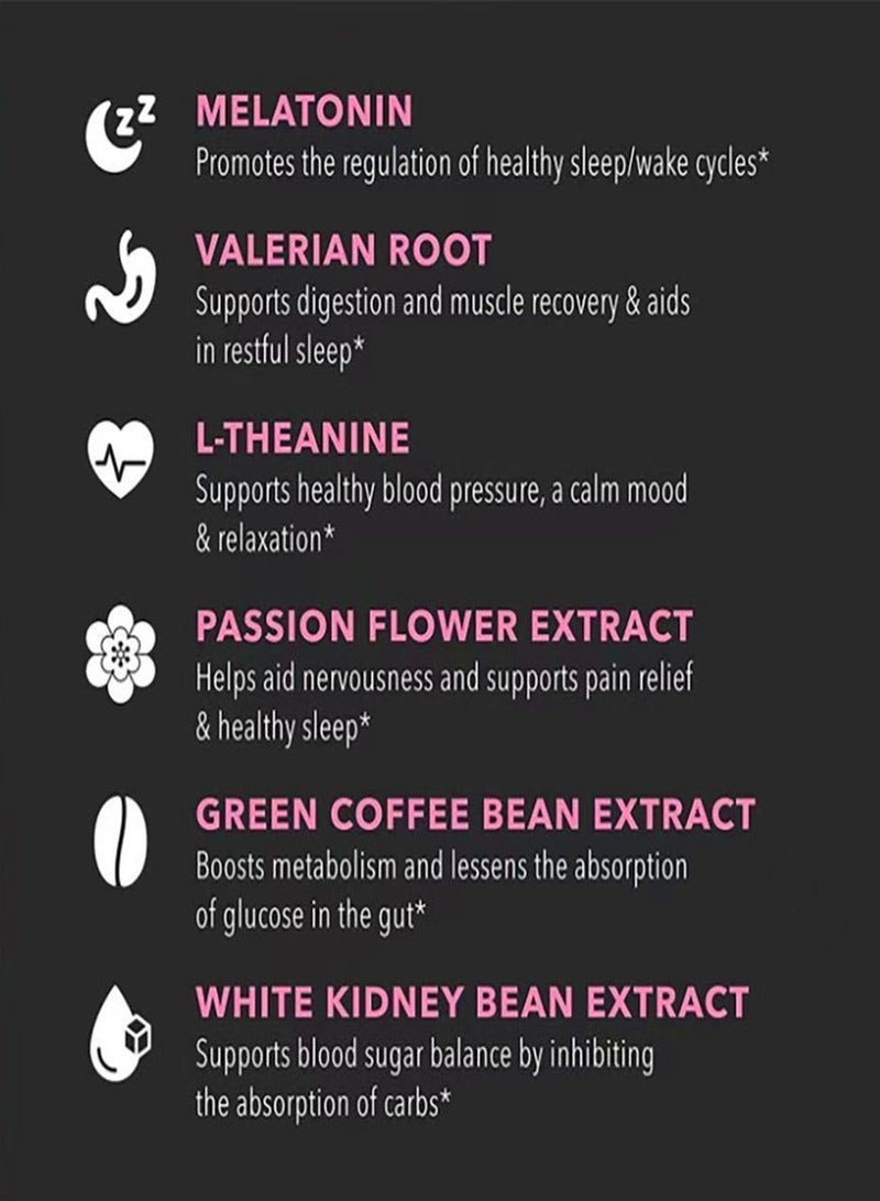 Ocean Nighttime Fat Burning Supplement Contains White Kidney Bean Extract  60 Capsules - Image 4