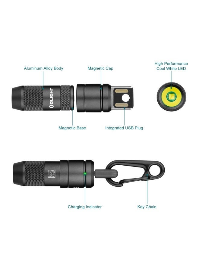 أولايت كشاف OLIGHT iMini 2 للمفاتيح، مصباح يدوي صغير، إضاءة LED بقوة 50 لومن، مدى إضاءة 21 متراً، عمر بطارية 60 دقيقة، كشاف للاستخدام اليومي، يمكن تعليقه على حلقة المفاتيح، مثالي للحمل اليومي وإضاءة الطوارئ. - Image 2