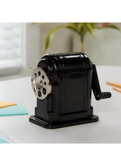 X-Acto 1001 Ranger 55 Classroom Manual Pencil Sharpener Black  - Image 5