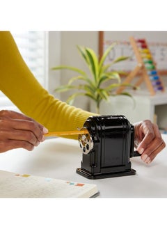 X-Acto 1001 Ranger 55 Classroom Manual Pencil Sharpener Black  - Image 4