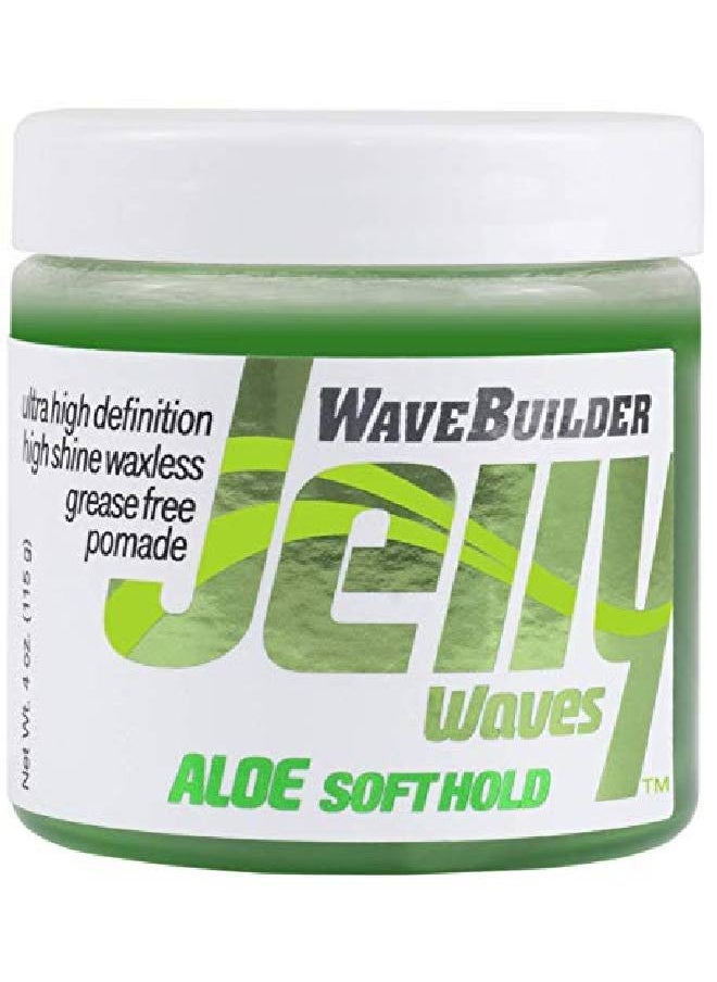 Wavebuilder Jelly Waves Soft Hold Aloe 4 Ounce  - Image 1