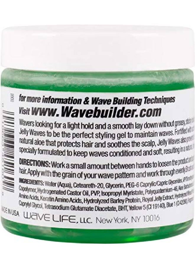 Wavebuilder Jelly Waves Soft Hold Aloe 4 Ounce  - Image 4