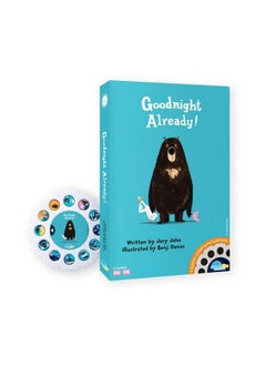 Moonlite Storytime Goodnight Already Storybook Reel, A Magical Way To Read Together, Digital Story For Projector, Fun Sound Effects, Toddler Early Learning Toys Gifts For Kids Ages 12 Months And Up  - Image 1