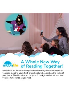 Moonlite Storytime Goodnight Already Storybook Reel, A Magical Way To Read Together, Digital Story For Projector, Fun Sound Effects, Toddler Early Learning Toys Gifts For Kids Ages 12 Months And Up  - Image 4