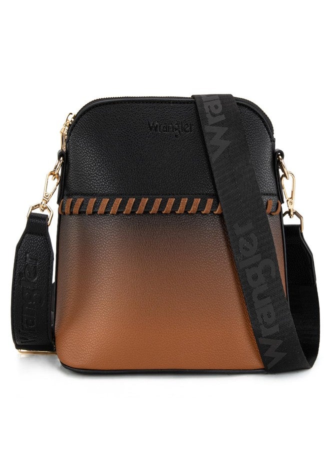 Wrangler Tote Bag for Women Shoulder Bag Crossbody Handbag Sets with Strap 3Pcs Gradient Color WG3-8321ABR - Image 5