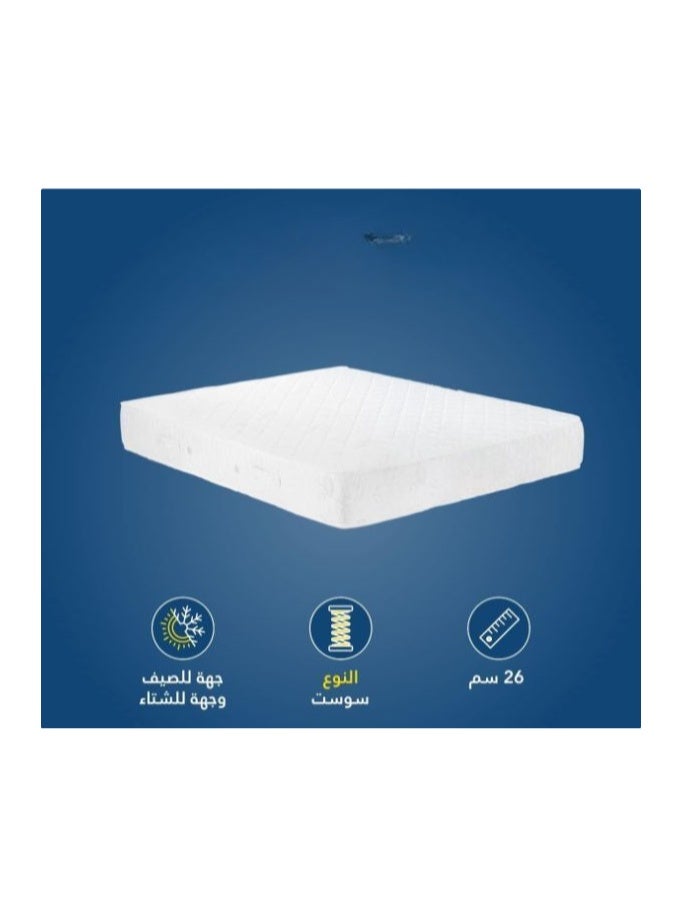 Premium Mattress 160 × 195 × 26 cm, Comfortable Sleeping Mattress with Balanced Support for Everyday Use - Image 3