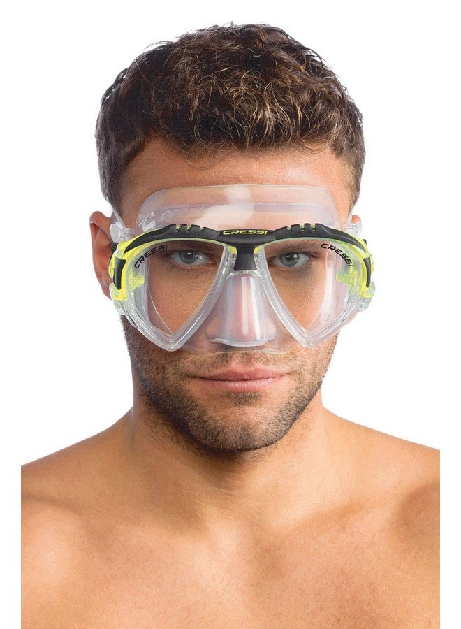 Cressi Matrix Clear/Yellow - Image 3