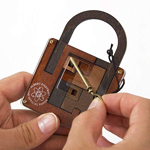 Professor Puzzle مجموعة أينشتاين لغز القفل - لعبة العقل مع قفل محير - لغز البروفيسور ثلاثي الأبعاد لتحدي العقل - Image 4