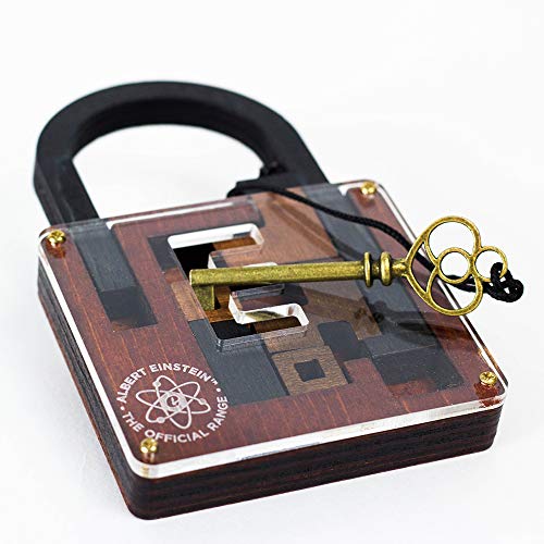 Professor Puzzle مجموعة أينشتاين لغز القفل - لعبة العقل مع قفل محير - لغز البروفيسور ثلاثي الأبعاد لتحدي العقل - Image 5