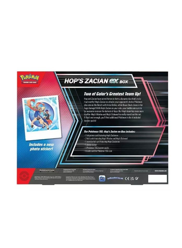 Pokemon TCG: Hop’s Zacian EX Box