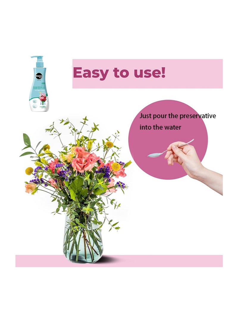 Miracle-Gro 236ml Liquid Flower Nutrient Solution, Clear, Concentrated, Suitable For Flower Arrangements And Bouquets, Mix With Water, Ideal For Florists And Home Use - Image 2