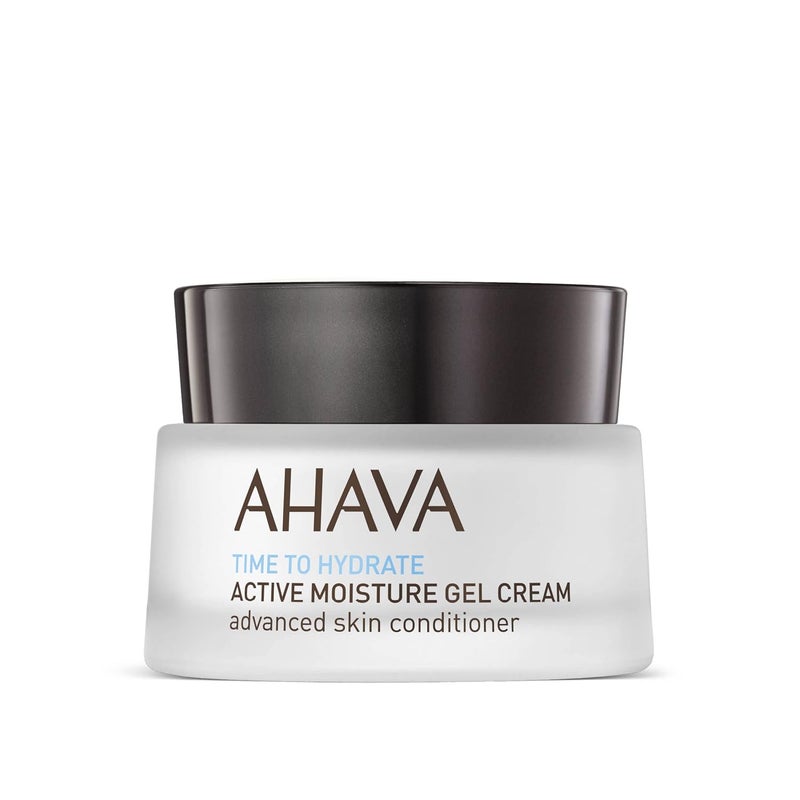 AHAVA Time To Hydrate Active Moisture Gel Cream Advanced Skin Conditioner  Ultra Fresh Moisture Suspending GelCream for Rejuvenation Instant Hydration  Vitality Combats Dehydration 17 FlOz