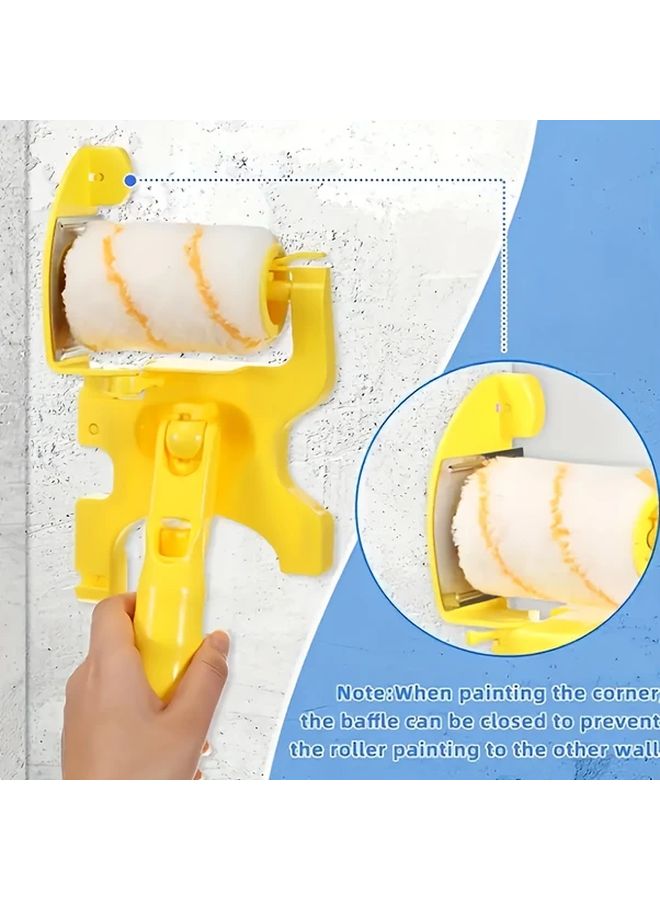 مجموعة فرش طلاء جدار داخلي متعددة الوظائف قصيرة للاستخدام المنزلي DIY - Image 5