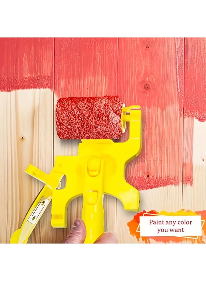 مجموعة فرش طلاء جدار داخلي متعددة الوظائف قصيرة للاستخدام المنزلي DIY - Image 1