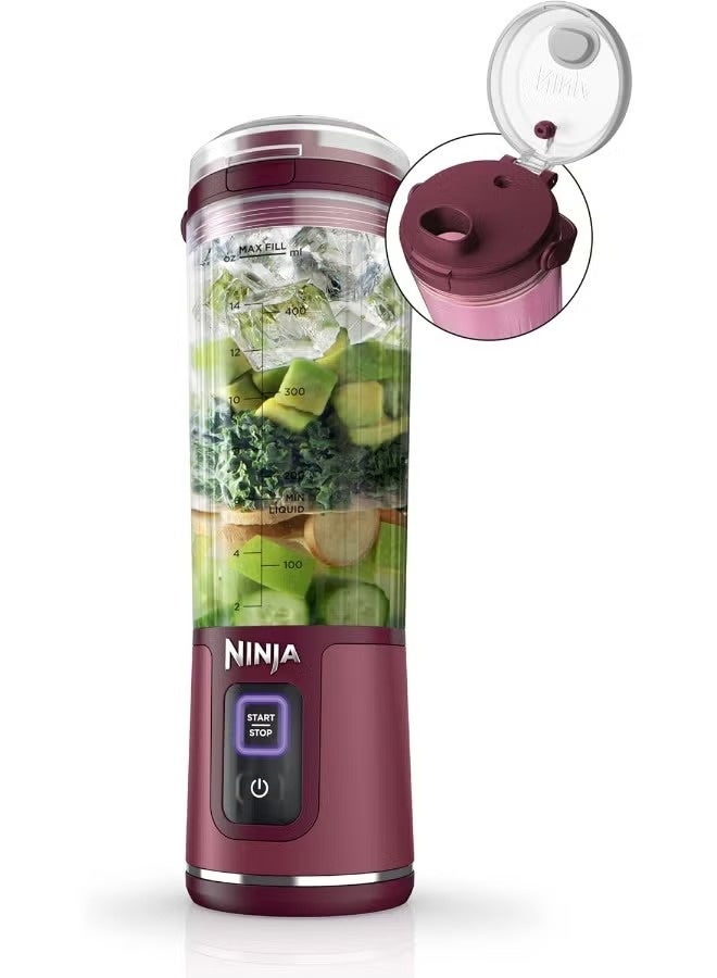 Ninja Blast Blast Cordless Blender, Rechargeable, Leakproof 0.53 L 150 W BC151MEPR Purple - Image 1