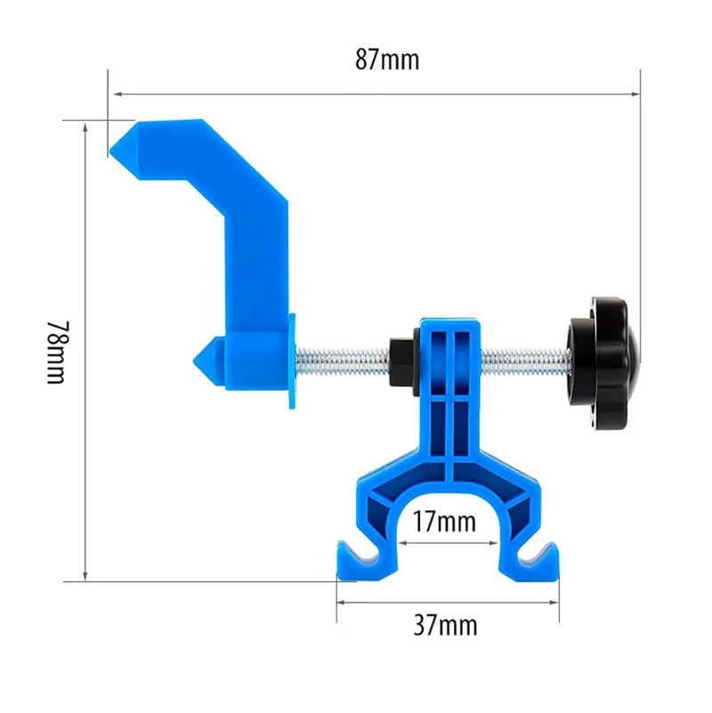 CYCEARTH Portable Bicycle Wheel Truing Stand Bike Mini Rims Adjustment Repair Mount Tools Spoke Wrench Black - Image 4