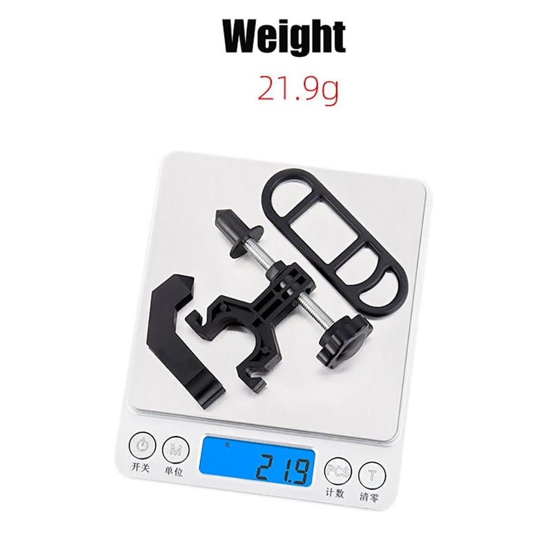 CYCEARTH Portable Bicycle Wheel Truing Stand Bike Mini Rims Adjustment Repair Mount Tools Spoke Wrench Black - Image 5