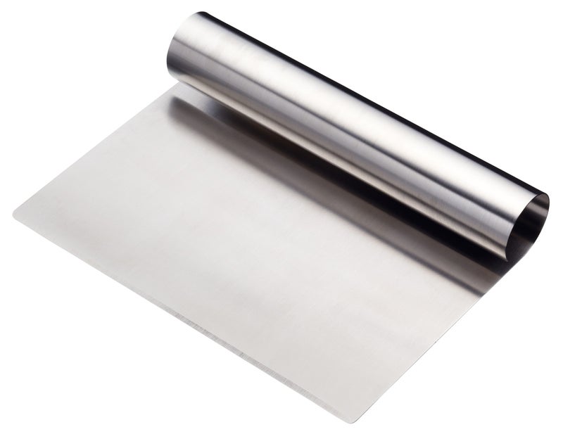 KitchenCraft Stainless Steel Vegetable Chopper/Food Scoop, 15 x 11.5 cm (6" x 4.5"), Silver - Image 1