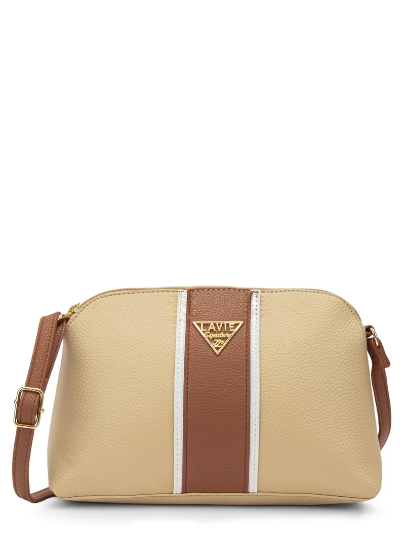 Lavie Signature Georgia Woman's Sling Bag(SAND)