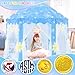 EVOIONOS Frozen Princess Tent for Girls Play Tent with Large Snowflake Lights for Kids Castle Playhouse for Children Indoor Outdoor Games 55 x 53 inches Blue - Image 4