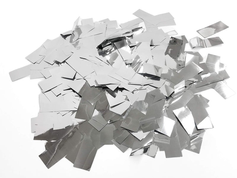 Confetti Sky [6 Pack] 12 Inch Confetti Cannons | Silver Confetti Poppers for Wedding Celebration, Birthday Party, Pranks, Graduation, Christmas Eve and New Year Celebration - Image 5