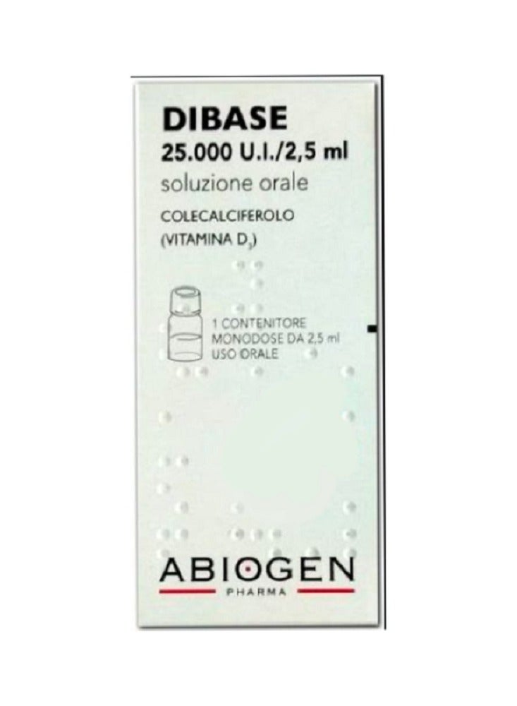 25,000 IU/2.5 ml Oral Solution