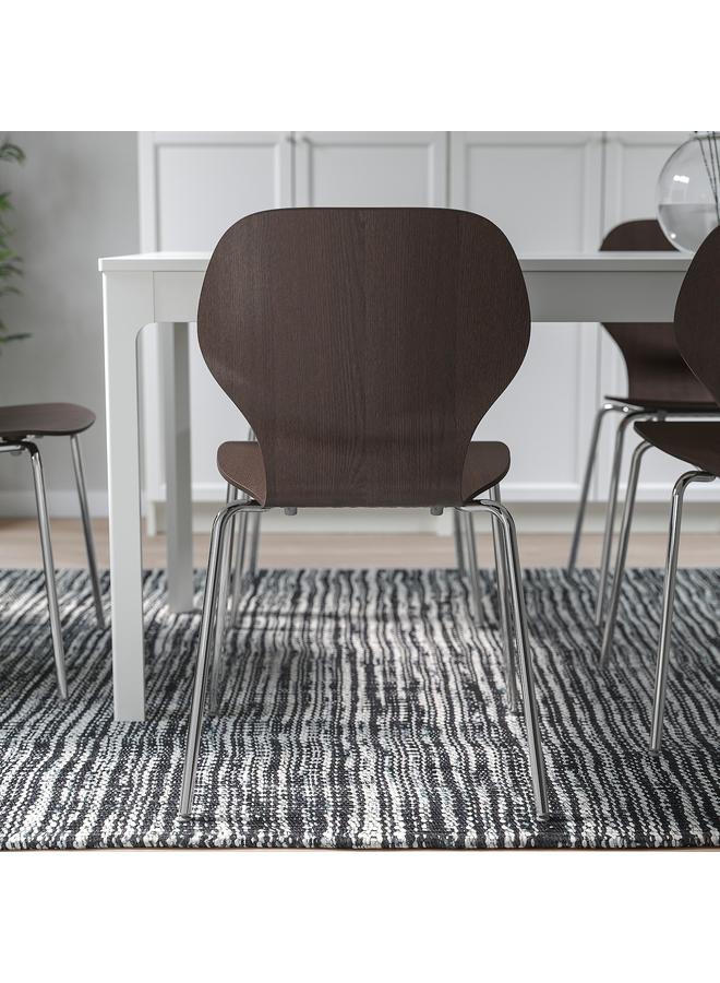 erorex Chair, dark brown/Sefast chrome-plated - Image 4