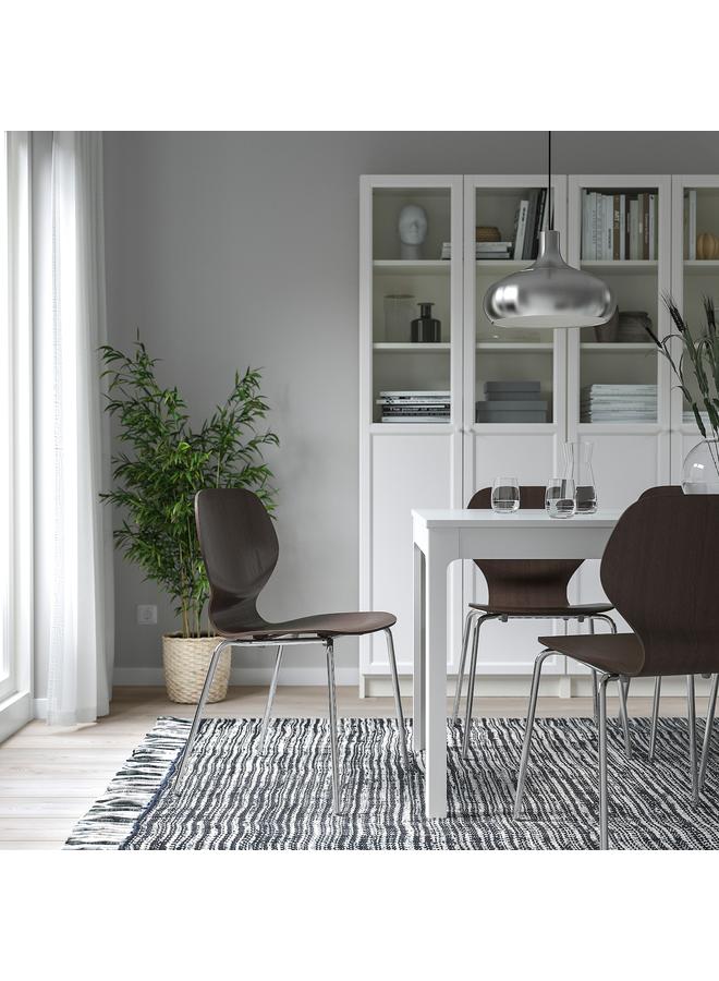 erorex Chair, dark brown/Sefast chrome-plated - Image 2