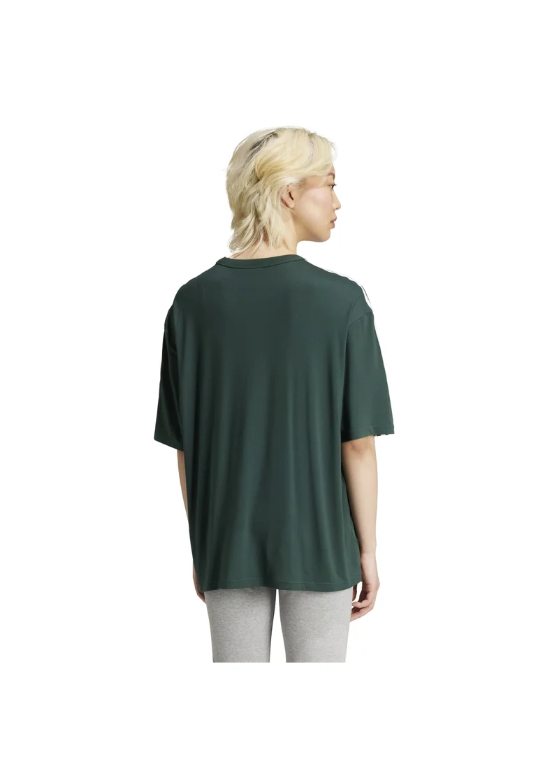 Adidas adidas 3 STRIPE TEE OS Green Originals Women T-SHIRTS