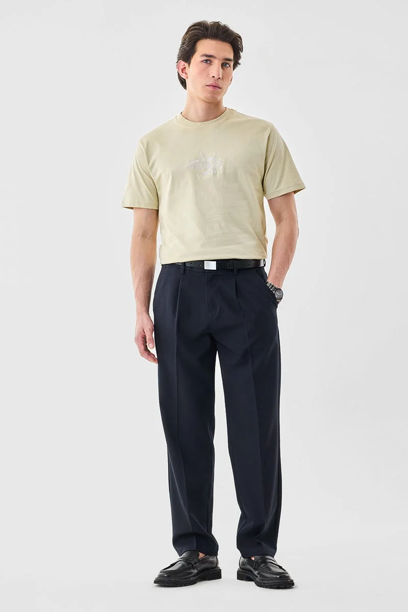 سنيتش تيشيرت قطن مطرز فاخر