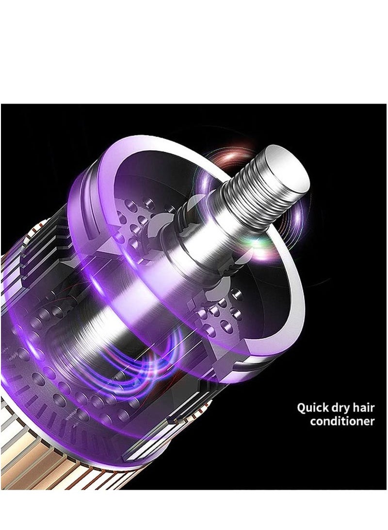 Leafless Hair Dryer, Smooth Hair Dryer Hair Care Tool for Fast Drying Hair Revair Less Frizz Home Hair Salon Use - Image 5
