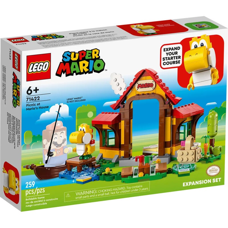 LEGO - Super Mario Picnic at Mario's House Expansion Set 259 Pieces - 71422 - Image 1