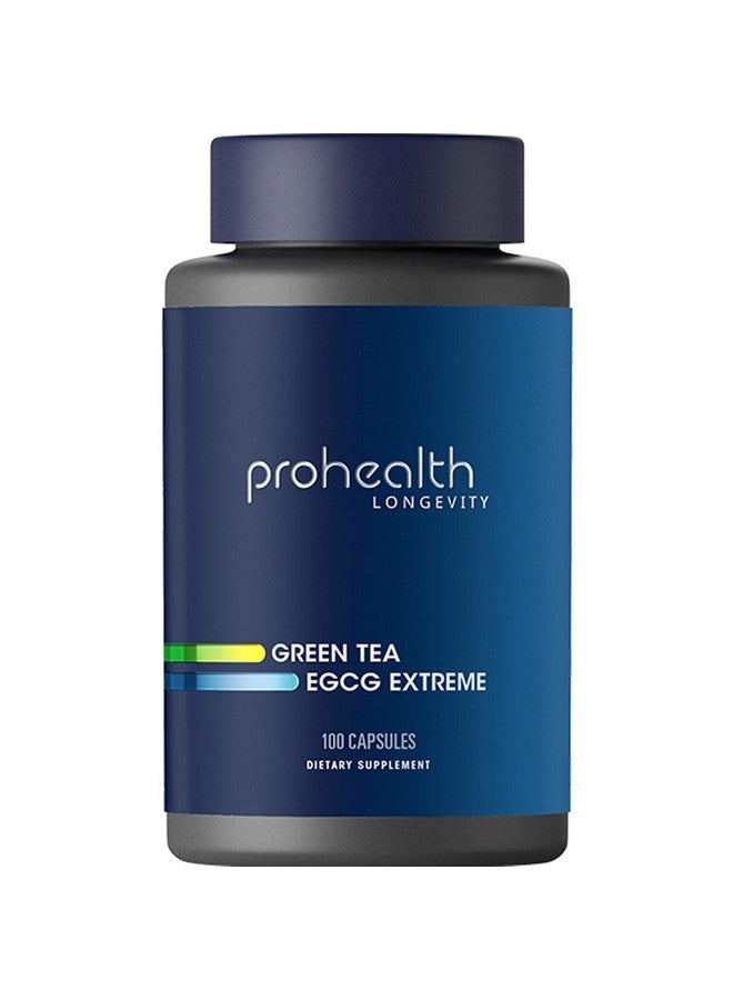 برو هيلث ProHealth Longevity Green Tea EGCG Extreme (390mg EGCG، 100 كبسولة) (مكمل الشاي الأخضر) - Image 1