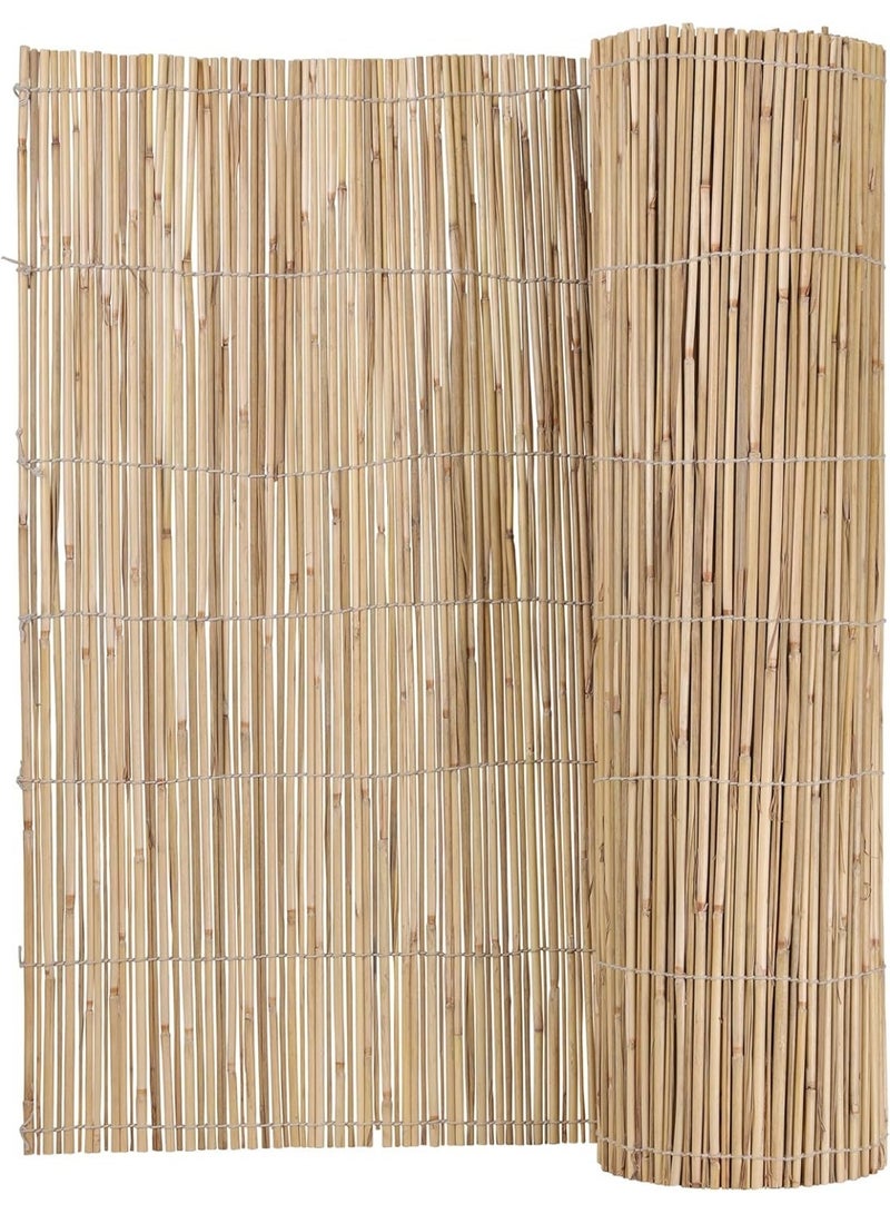 Egardenkart سياج الخيزران من إي غاردن كارت للحديقة - سياج الشرفة | سياج الخصوصية بالخيزران لشرفة الخصوصية | شاشة الخيزران 120سمx600سم - Image 1