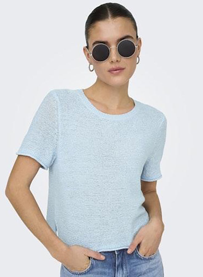 Onlsunny S/S Pullover Knt Noos